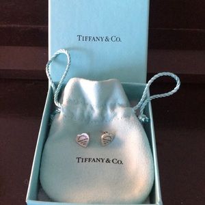Tiffany “Please Return to Tiffany” Heart Earrings